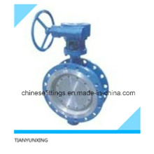 Metal Seat/Seated Flanged Double Eccentric/Concentric Butterfly Valve
